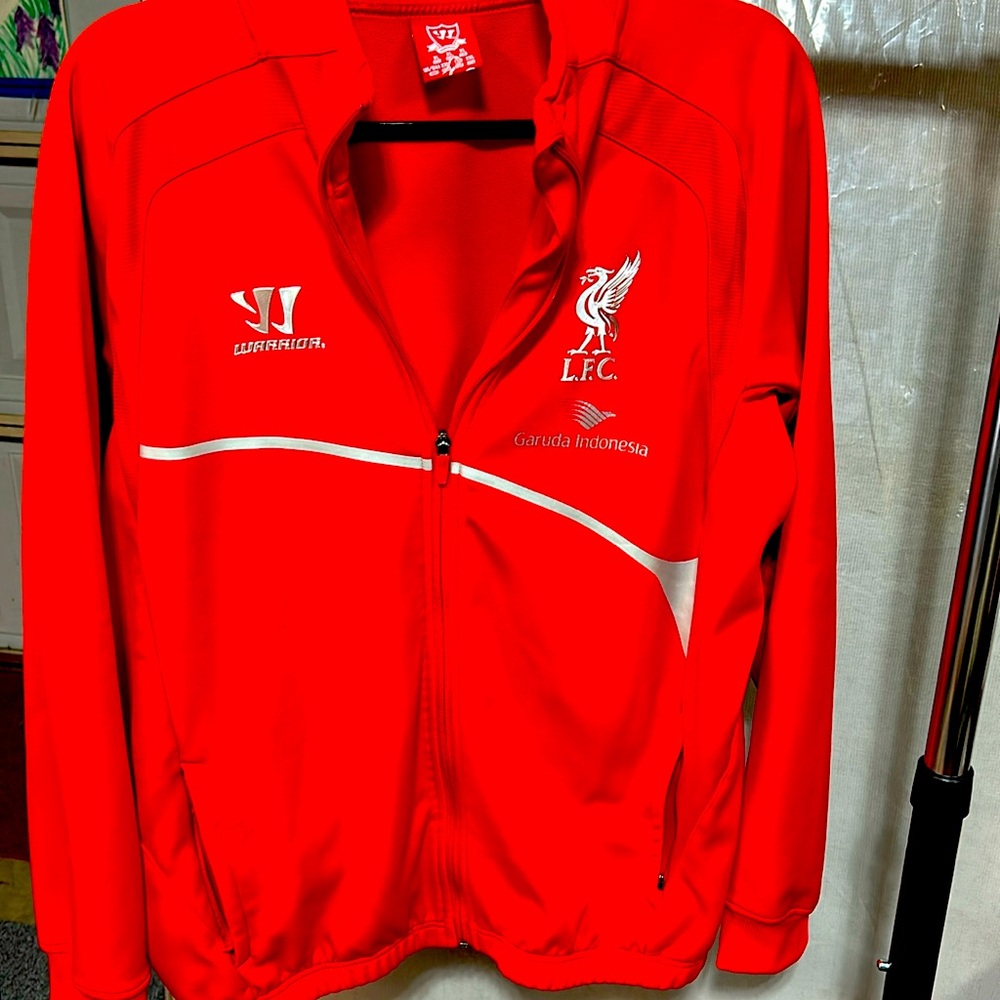 Liverpool Warrior Red training jacket 2014/15 season
